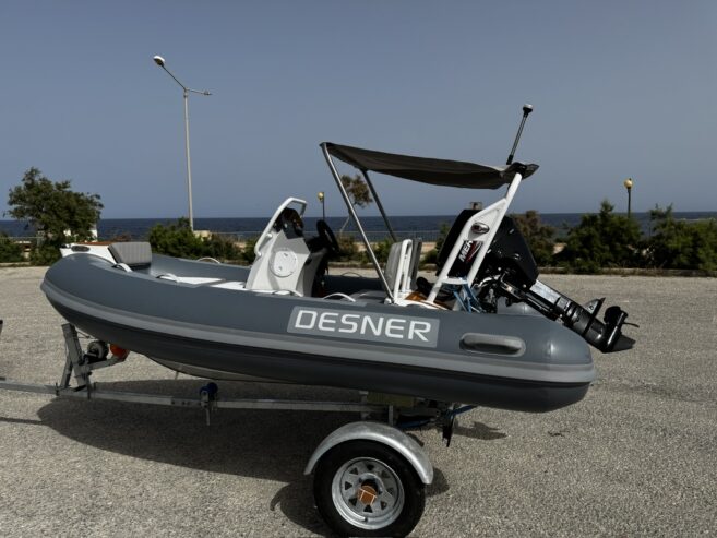 Desner Sport 330 ORCA® Hypalon + Trailer + 20 Mercury